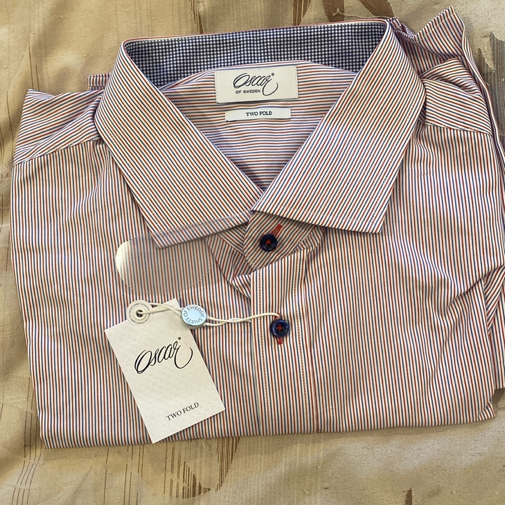 Oscar of Sweden men’s dress shirt